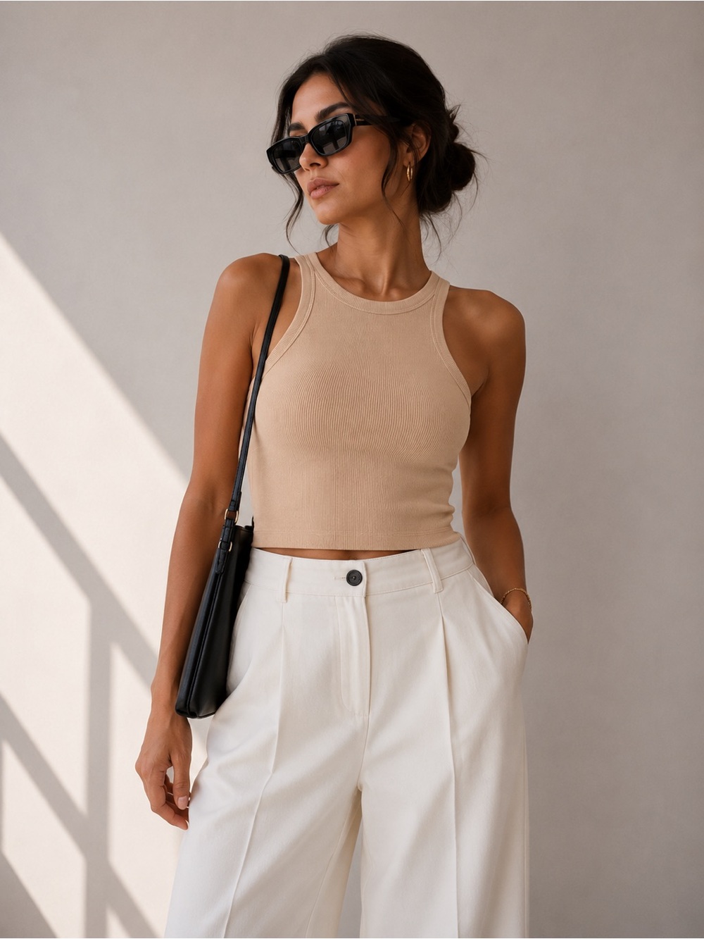 Zara ribbed tank top